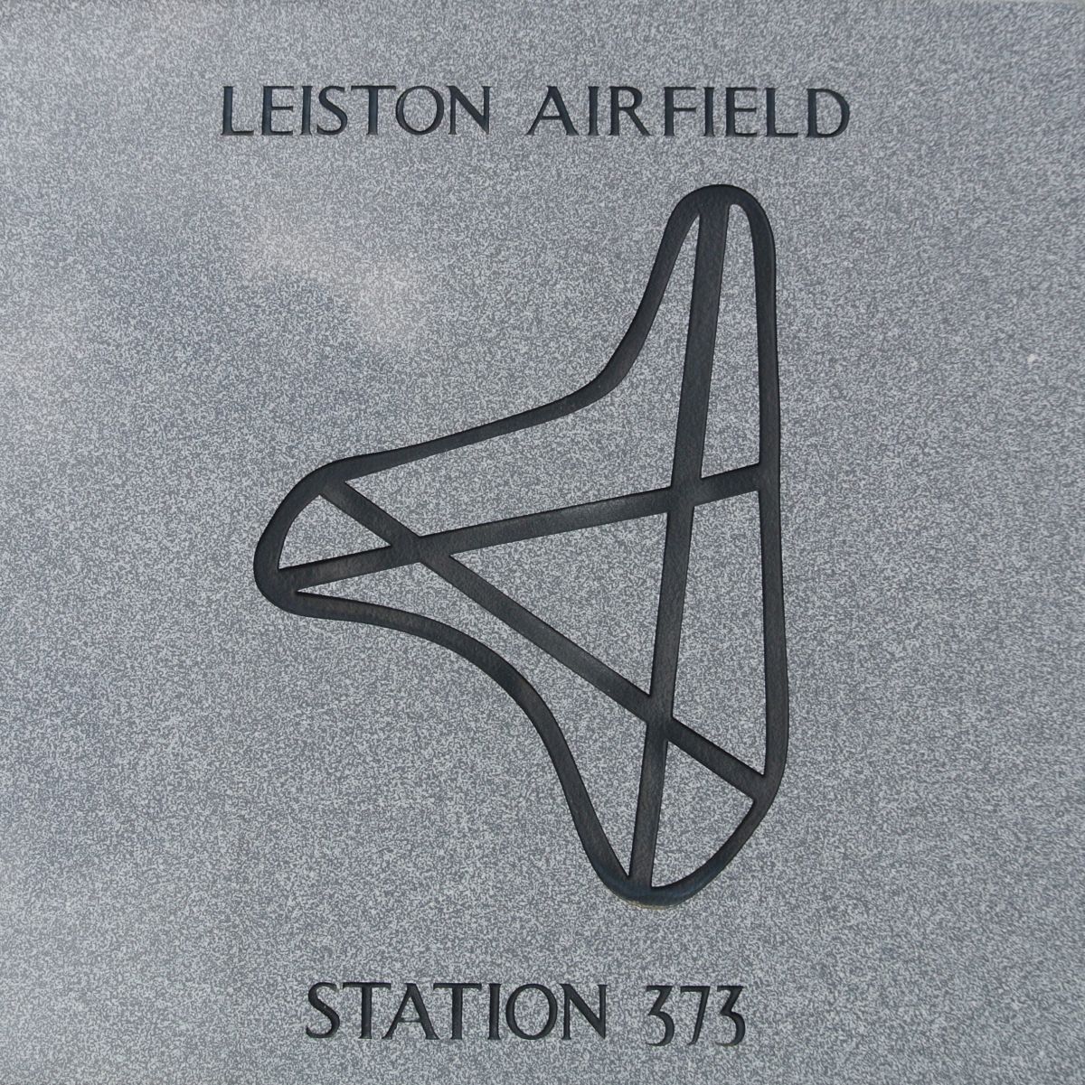Leiston airfield memorial Suffolk